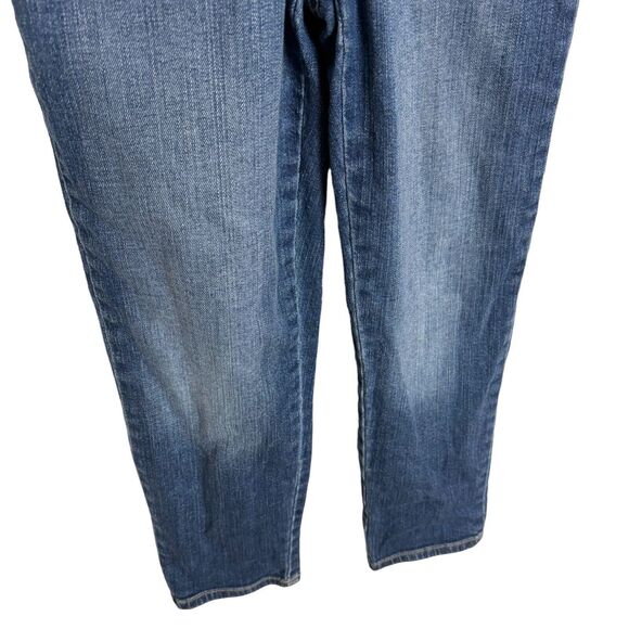 Osh Kosh B'gosh Blue Denim Overalls Braided Straps Size 7 - Picture 6 of 8